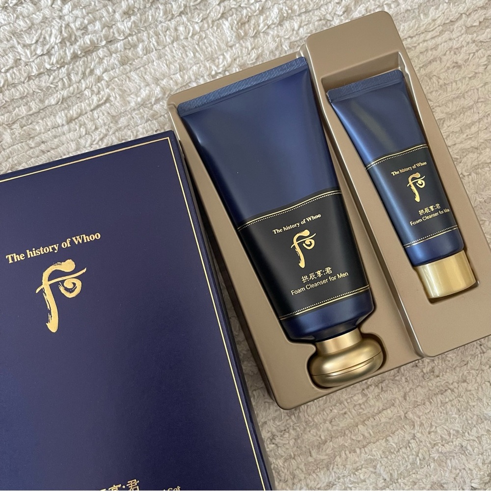 The History of Whoo Men’s Foam Cleanser Set